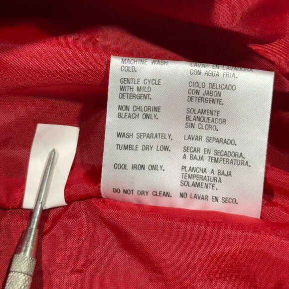 Vintage Cleveland Indians Genuine Merchandise Starter Jacket XL Navy/Red 90's - Picture 7 of 13